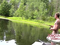 Joe cant stop himself from sucking this straight guys cock