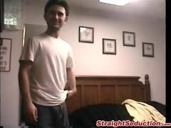 Skinny butt pirate loves masturbating in the motel room