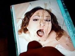 Porn Star Amber Rayne Cum-Covered