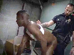 ebony male spear g string fag Illegal Bike Racers got more than they