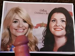 Holly Willoughby cum tribute 78