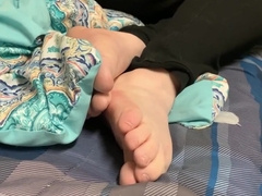 Glorious Soles Resting by Blanket