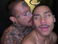 GUZZLING MILK DIRECTLY FROM THE SOURCE. - FREE-FOR-ALL