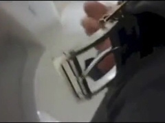 amazing guy cruising in public toilet