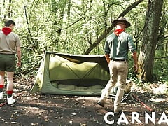 ScoutBoys Sexy scout Ethan Tate is fucked raw by hung scoutmaster