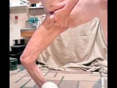 intimate bareback dance with submissive vibe