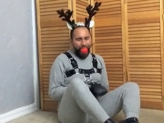 Gay holidays, gay gagged, grunting