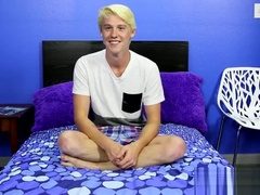 Handsome stud Brayden Cockner has a sexy solo show