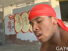 Watch this white dude get his black ass drilled by a hot, curvy black stick