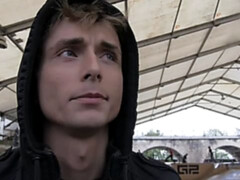 Lean dude gets screwed brutally from behind