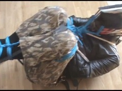 Packed Slave 2 Army Spank