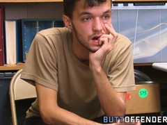 Barebacked thief finishes off