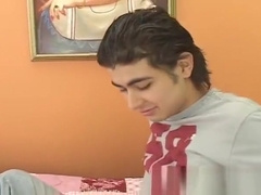 Silvio gives us a look at his sexy body and his big dick