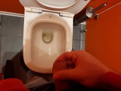 Fellow BLOWS A LOAD in PUBLIC shower THERE ARE OTHER PEOPLE!