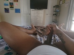 Cum in hand, sloppy handjob, bbc handjob cumshot