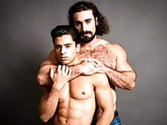 Armond Rizzo and Jaxton Wheeler in a cheating-themed porn vid