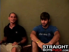 Naughty teen babe enjoys being plowed by two horny dudes