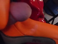 Fucking Orange Platforms fm MrMessyshoes P2