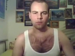 horny steve shows his huge cock