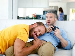 Tight ass of a horny guy FUCKED (Bruce Jones and Colby Melvin)