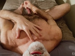 Goon, older, jerking