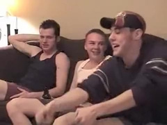 3 Str8 Boys Get Sucked