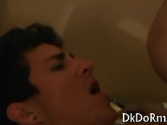 Lads Have Hook-Up On The Couch