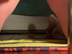 Caressing my guts arched over until I come stiff