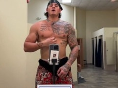 Strong Alpha Michael gets dominated and jerked off by a submissive