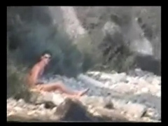 Fag dudes caught on naturist beach