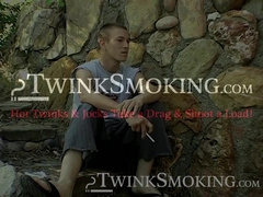 Intense outdoor hardcore dickpulling by hung and sexy Yuri