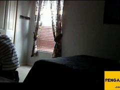 Latin Handyman Sucks Amateur Dick