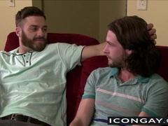 Tipsy Duncan likes playing and sucking Tommy big cock