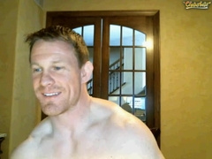 Super-Cute Muscle Father Spunk