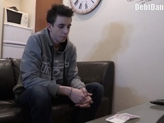 TWINKPOP - Unexpected pleasure for a young guy when collecting money