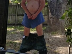 Eclipse milking outside (fuckfest magic)