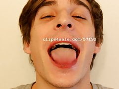 Gay Tongue Fetish - Logan Tongue Part5 Video1