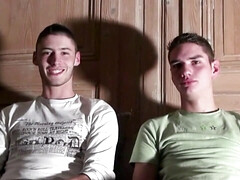 Gay porn shoot for Teddy and Max