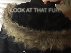 Fucking a Melrose Jacket and Cum into Fur Hood