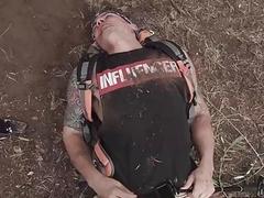 Rescued influencer having gay sex with this stranger