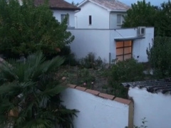 Eye Mask youngster gets drilled Outside