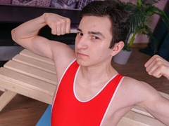 Alpan Stone is screaming while jerking off, which is hot