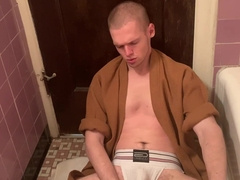 Toying with my ass fucking plaything