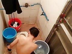 classmate bathing in school 14