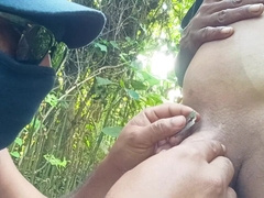 Indian homemade Batty Man With porno star Assamsexking cutting his down here in a jangle