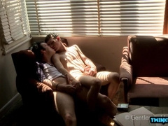 Watch Bj and his buddy's hot cum-shot in this steamy scene