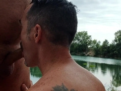 Bare beach,i make deep smoke Freddie