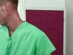 Doctor has to rub one out on his lunch break