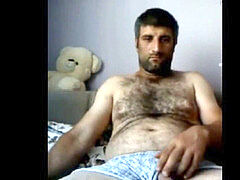 draining Turkey-Turkish innate hairy man Volkan