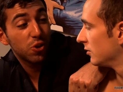 INSTRUCT TWUNKS - Gay-for-pay Billy Rubens Dragged To Join Some Three way Kink